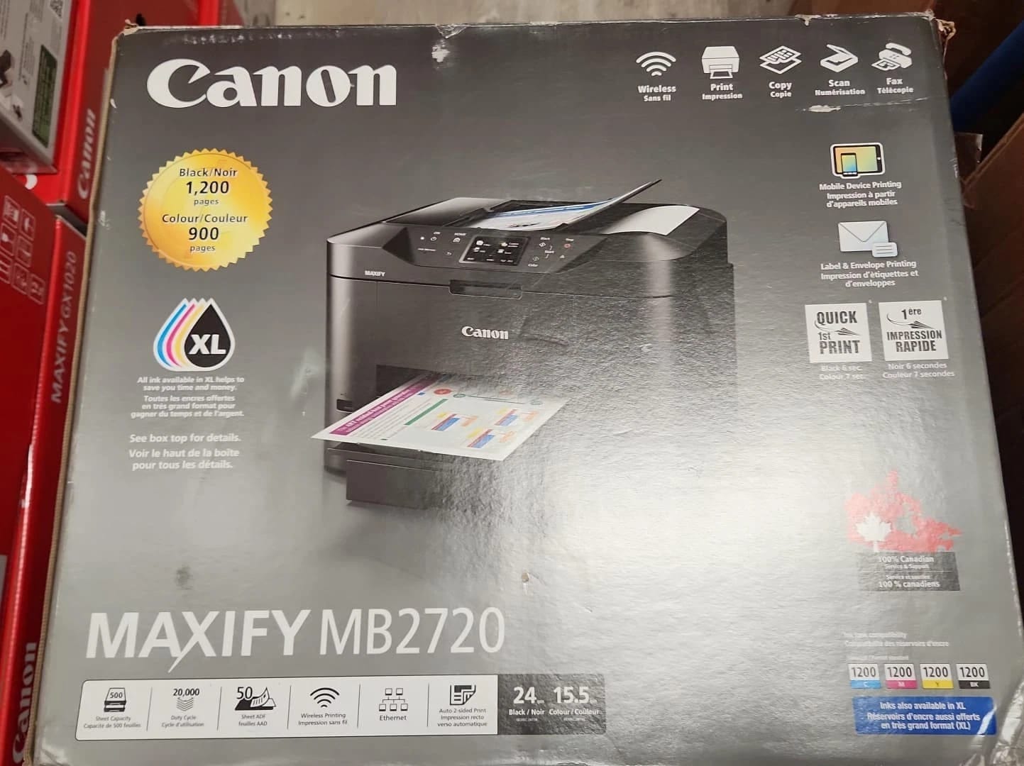 Canon MAXIFY MB2720 Printers New