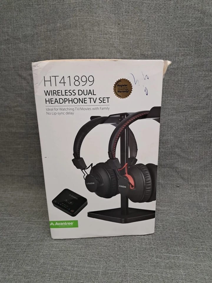 Avantree HT41899 Headphones & Earbuds Black New