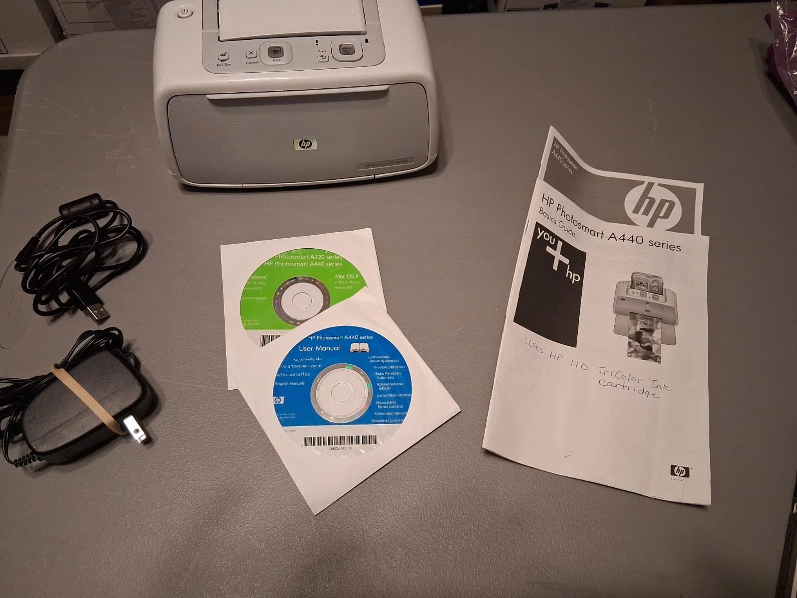 HP Photosmart A440 Printers Used - Good