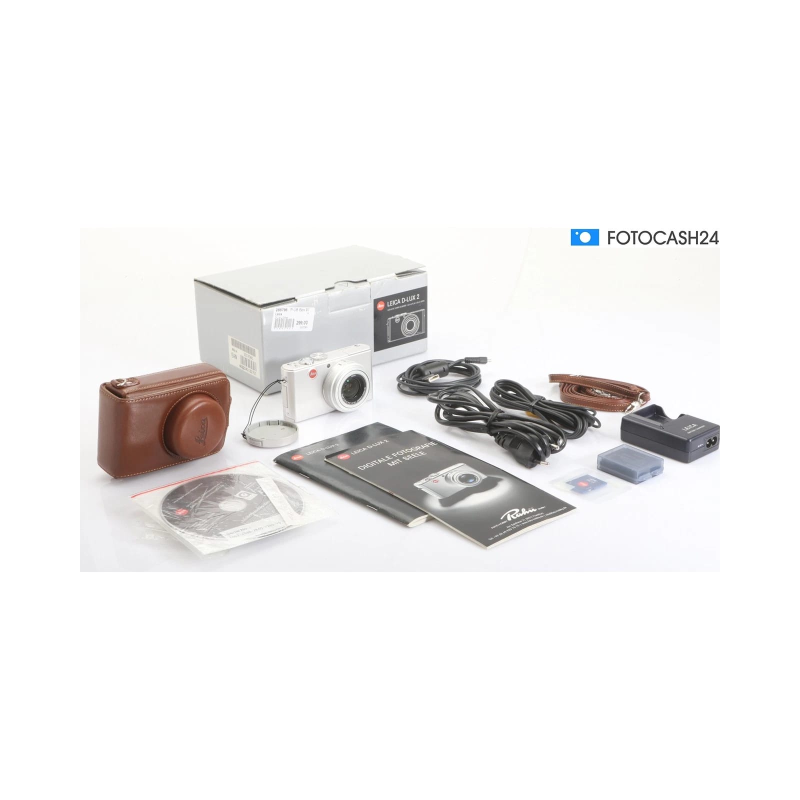 Leica D-LUX 2 Digital Cameras Gray New Body Only