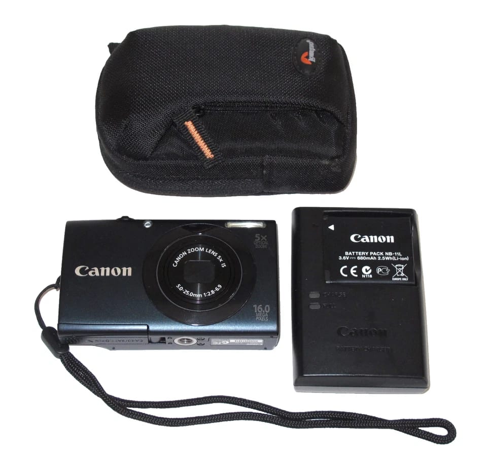 Canon PowerShot A3400 IS Digital Cameras Silver New Body Only