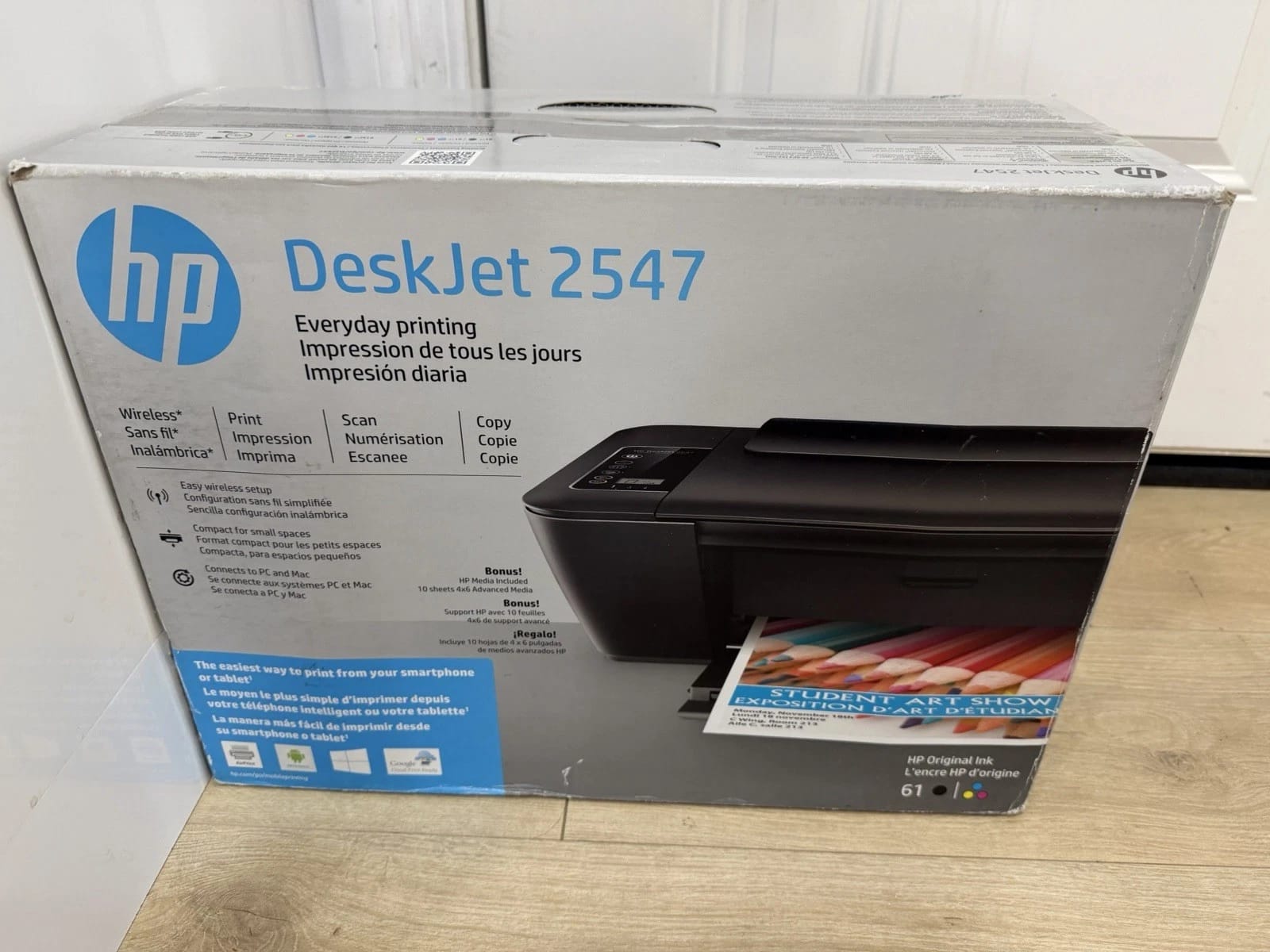 HP Deskjet 2547 Printers Used - Good