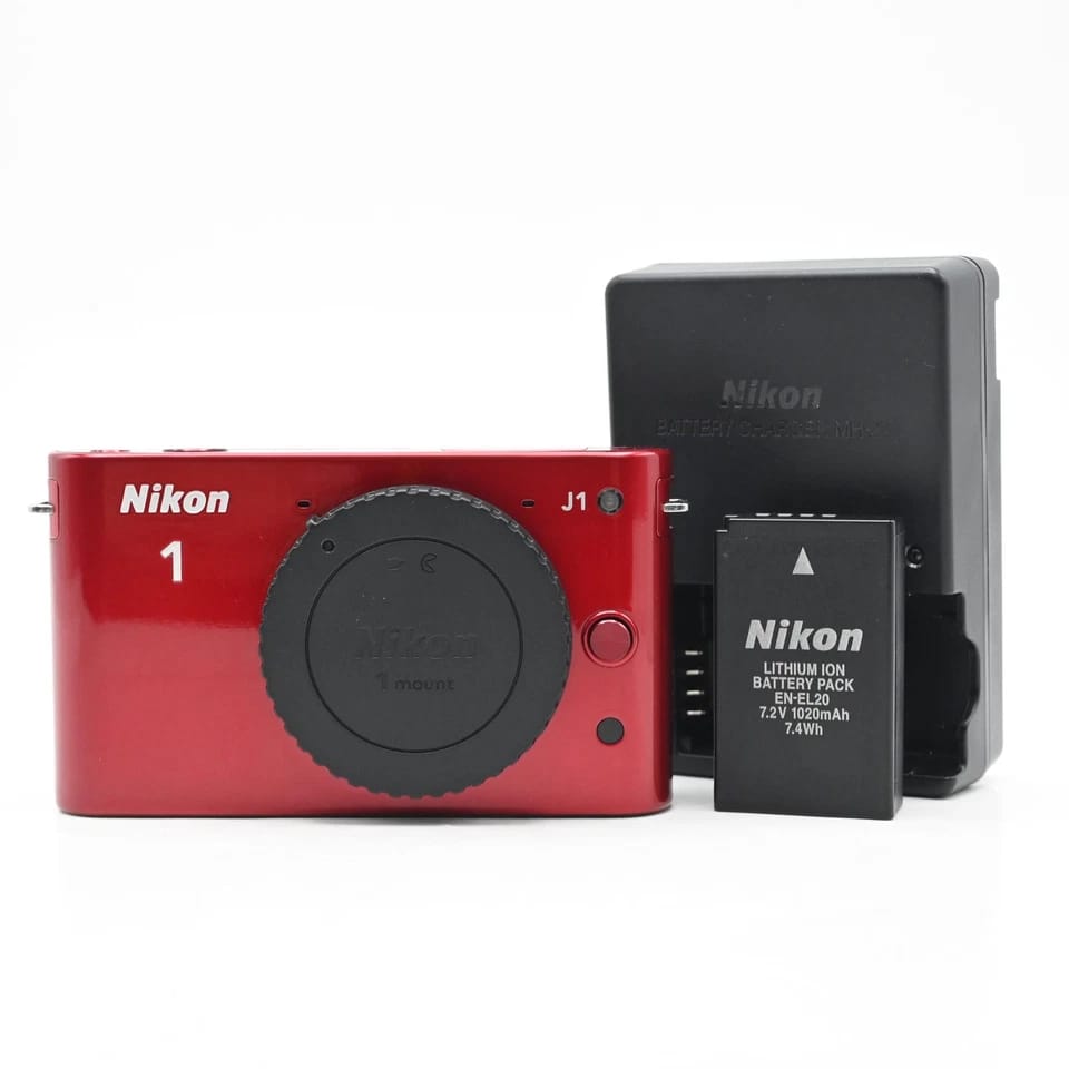 Nikon J1 Digital Cameras White New Body Only