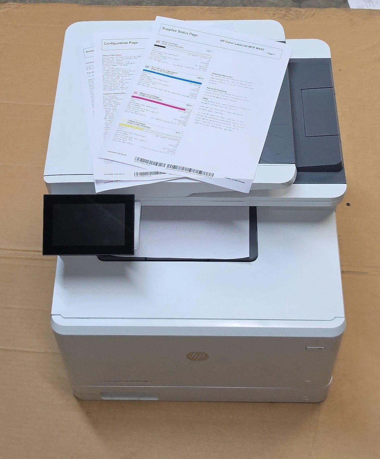 HP M480 Printers Used - Good