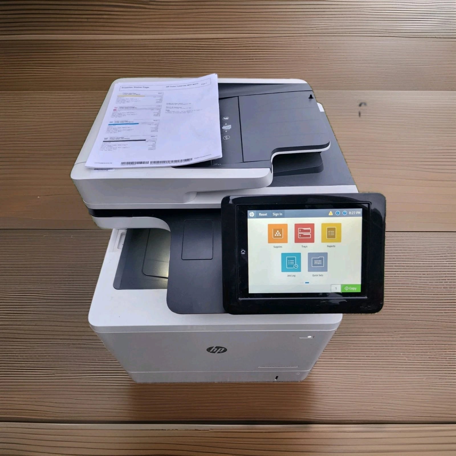 HP Color LaserJet Enterprise MFP M577 Printers Used - Good