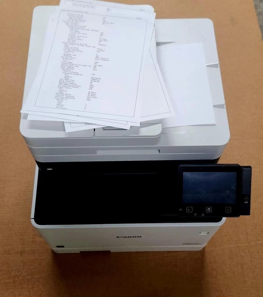 Canon MF733Cdw Printers Used - Good