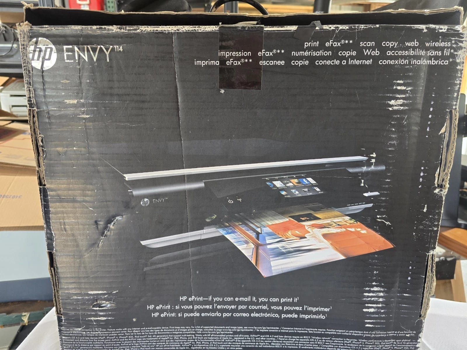 HP Envy 114 Printers For parts or not working