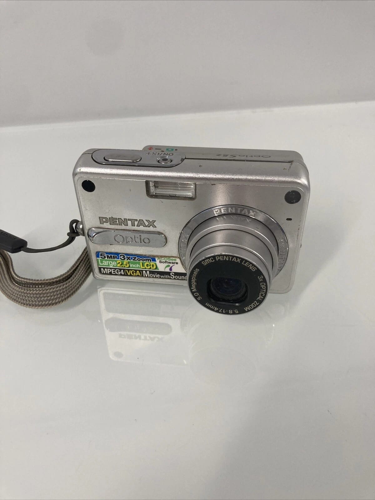 Pentax Optio S5z Digital Cameras Silver New Body Only