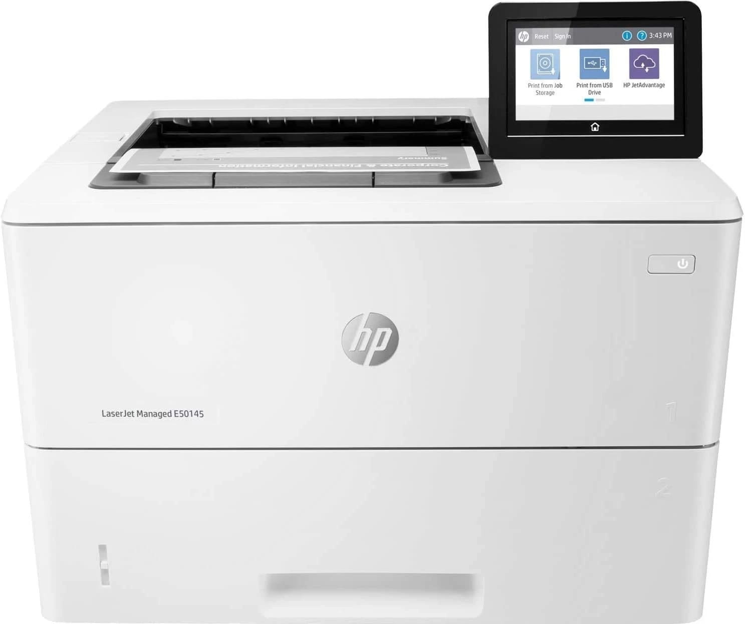 HP LaserJet Managed E50145dn Printers Refurbished - Premium