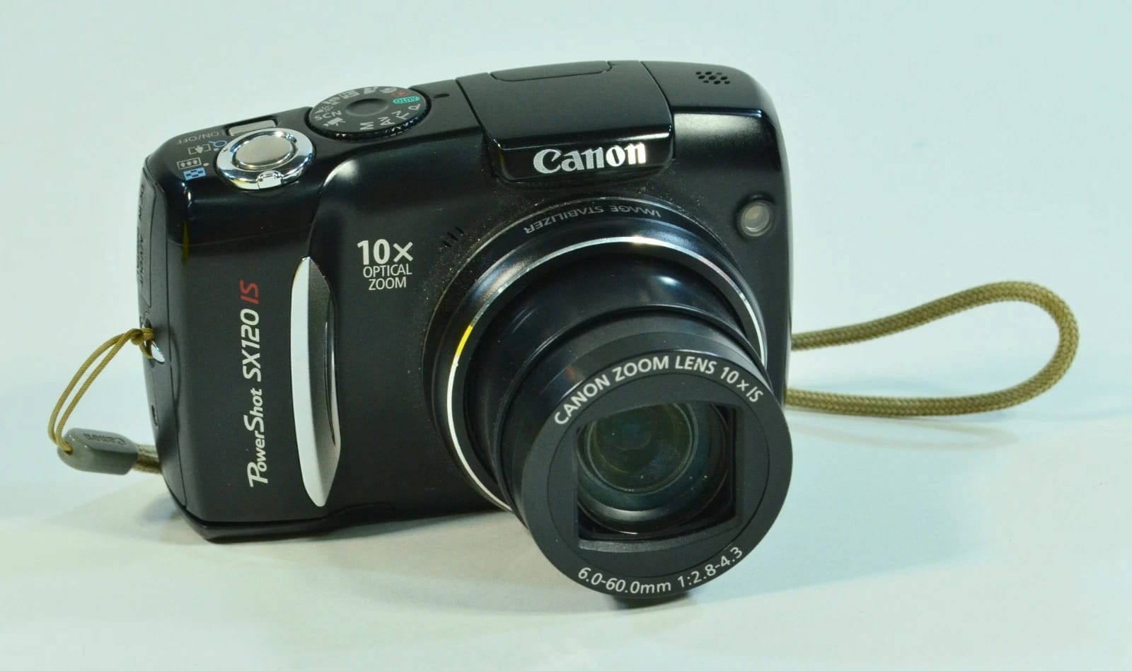 Canon PowerShot SX120 IS Digital Cameras Black New Body Only