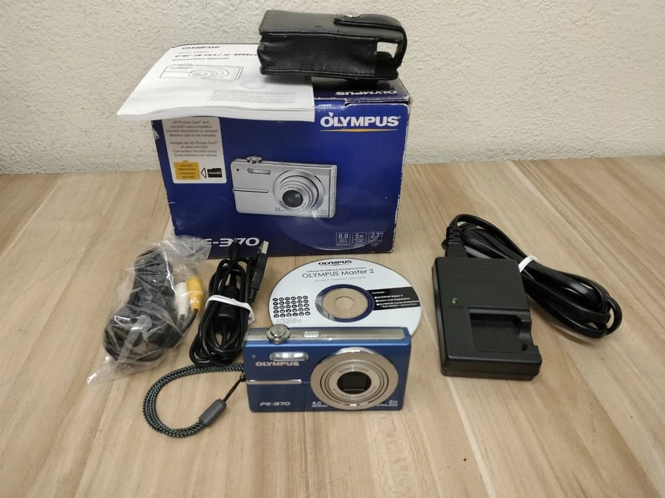 OM SYSTEM fe-370 Digital Cameras pink New Body Only