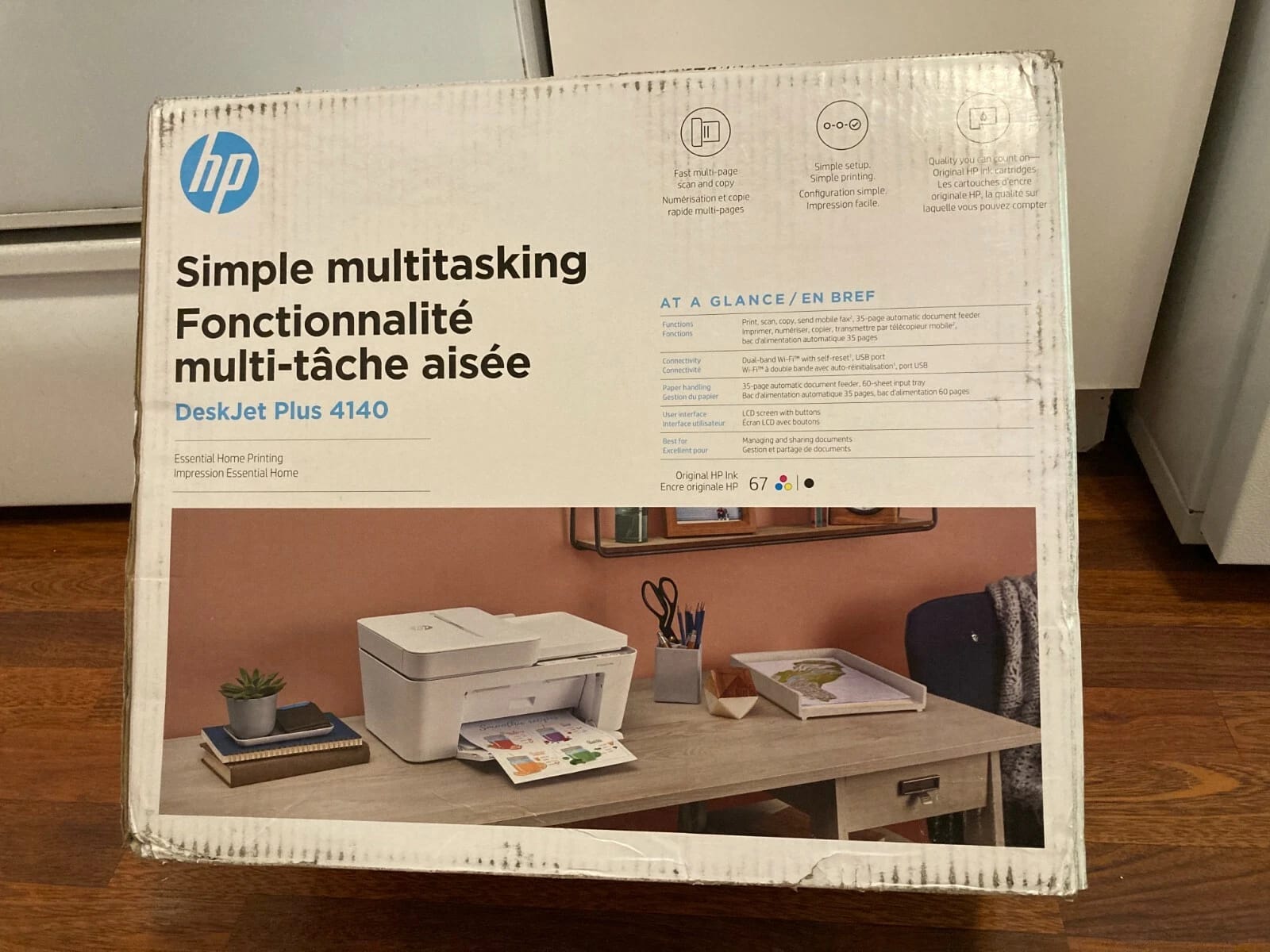 HP Deskjet Plus 4140 Printers New