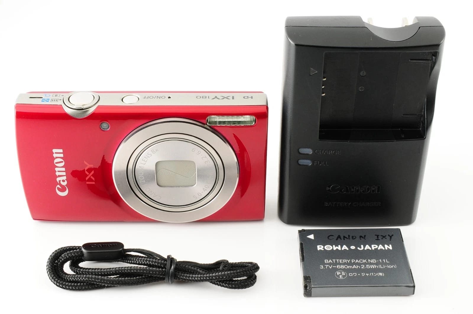 Canon IXY180SL Digital Cameras Silver Used - Good Body Only
