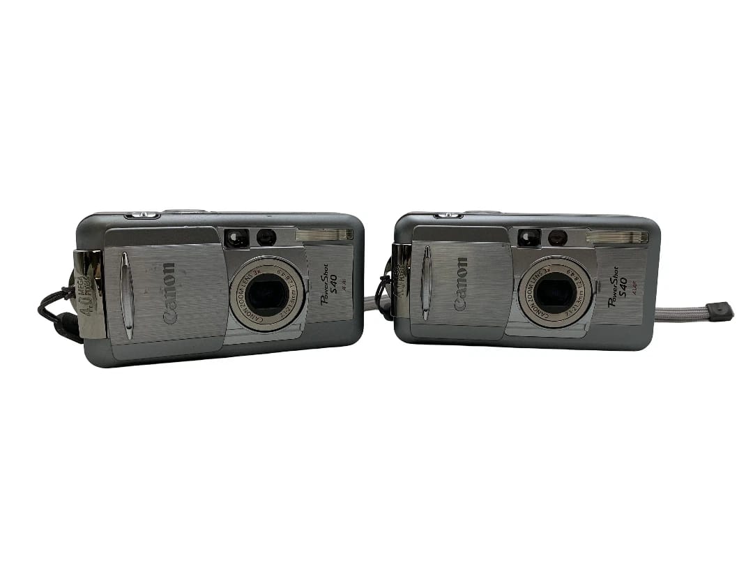Canon PowerShot S40 Digital Cameras Gray Used - Very Good Body Only
