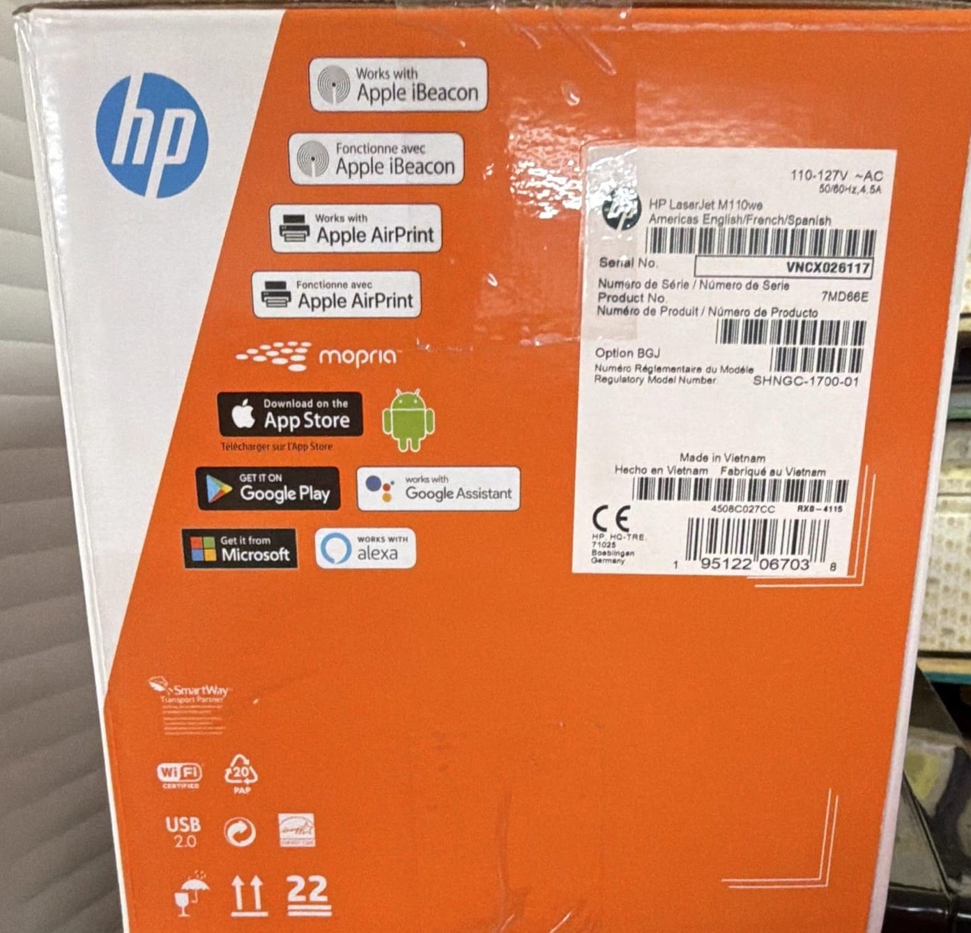 HP HP LaserJet M110we Printers Black New