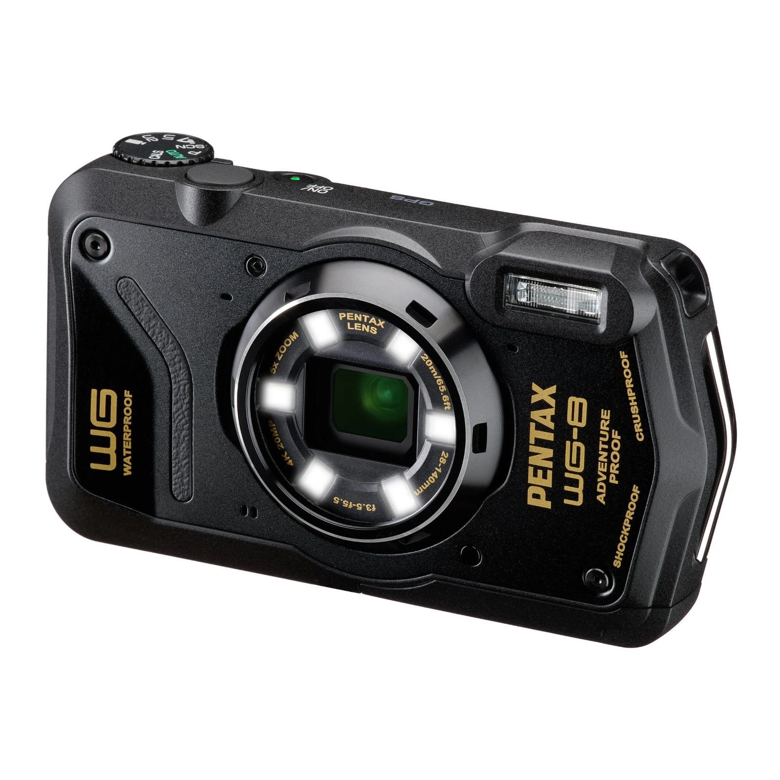 Pentax WG-8 Digital Cameras Green New Body Only