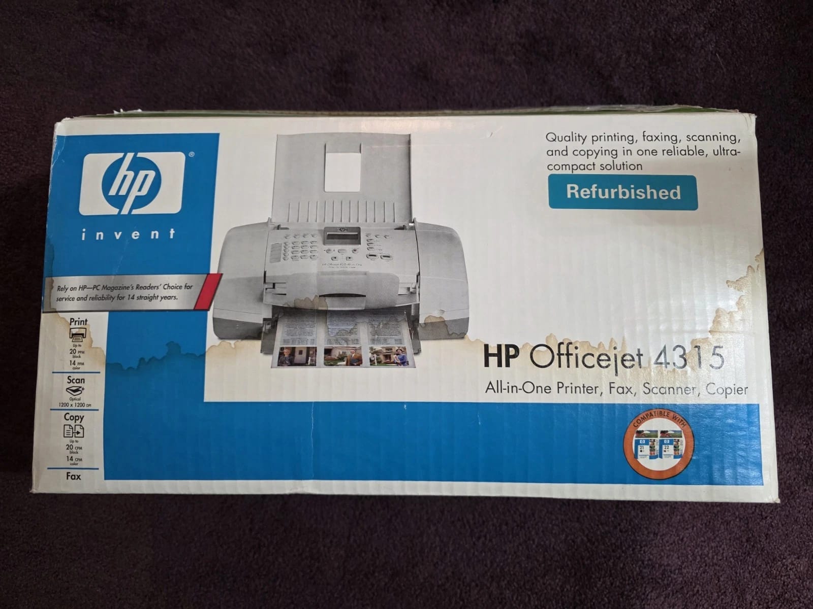 HP OfficeJet 4315 Printers Used - Good