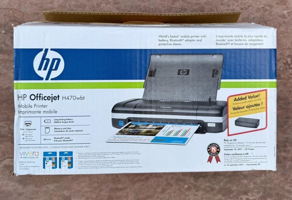 HP H470wbt Printers New