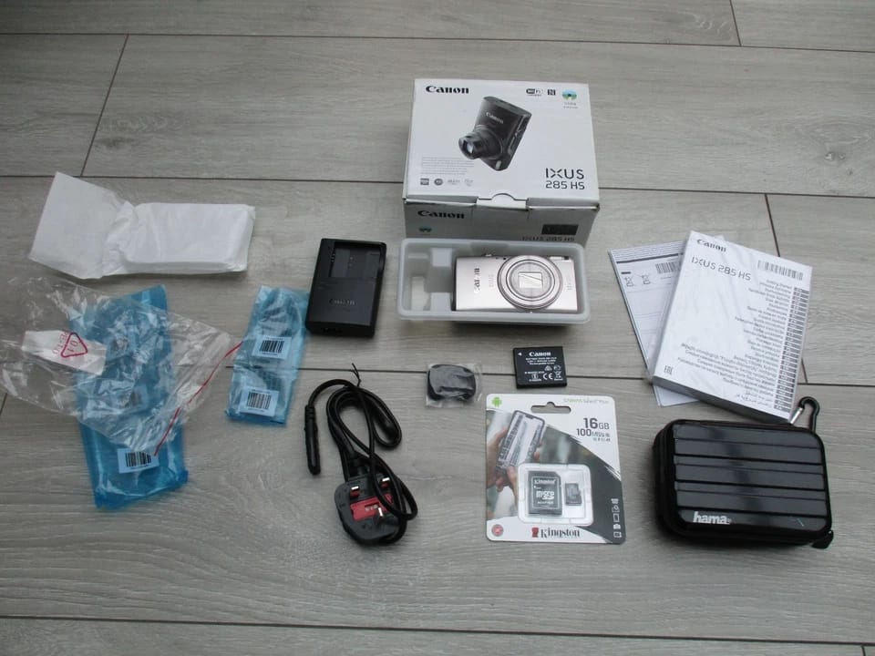 Canon IXUS 285 HS Digital Cameras Black New Body Only