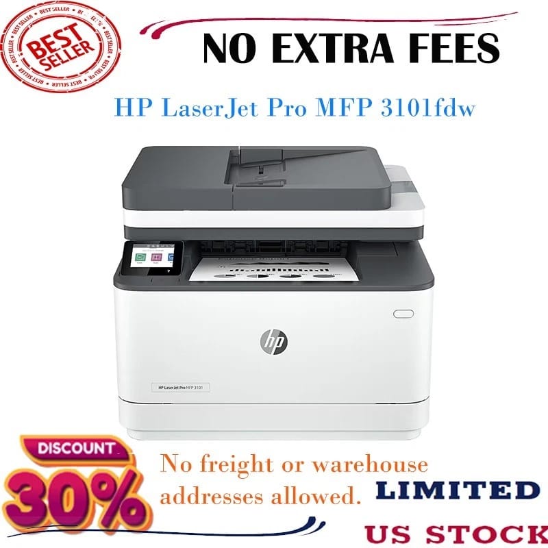 HP 3G628F Printers Used - Good