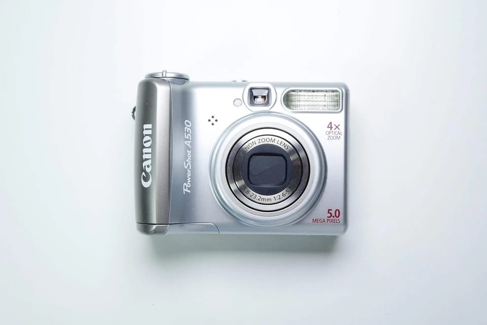 Canon PowerShot A530 Digital Cameras Silver New Body Only