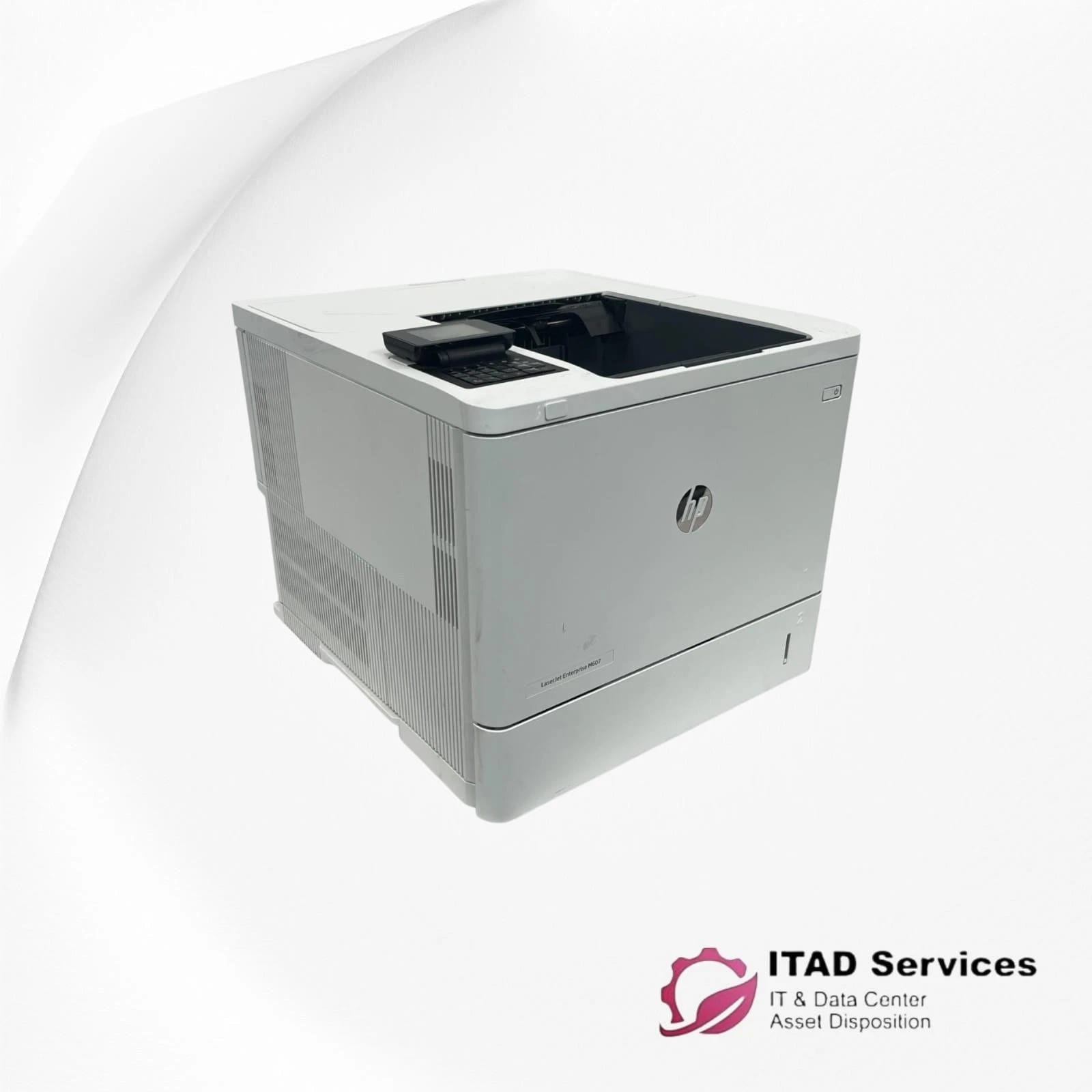 HP LaserJet Enterprise M607 Monochrome Printers Used - Good