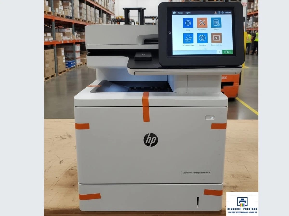 HP M578dn Printers Used - Good