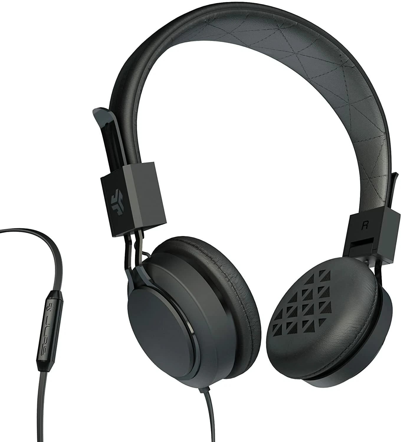 JLab INTRO Headphones & Earbuds Black New