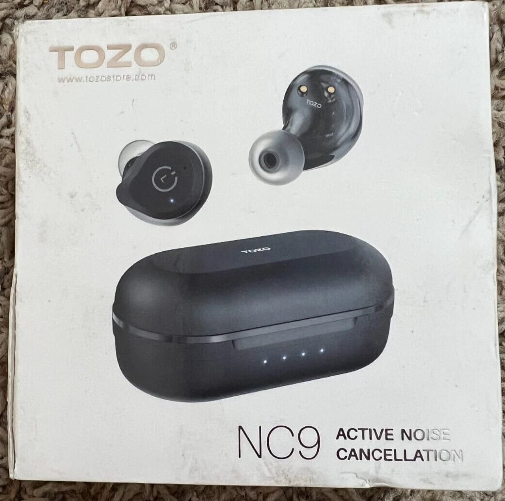 TOZO NC9 Headphones & Earbuds Blue New