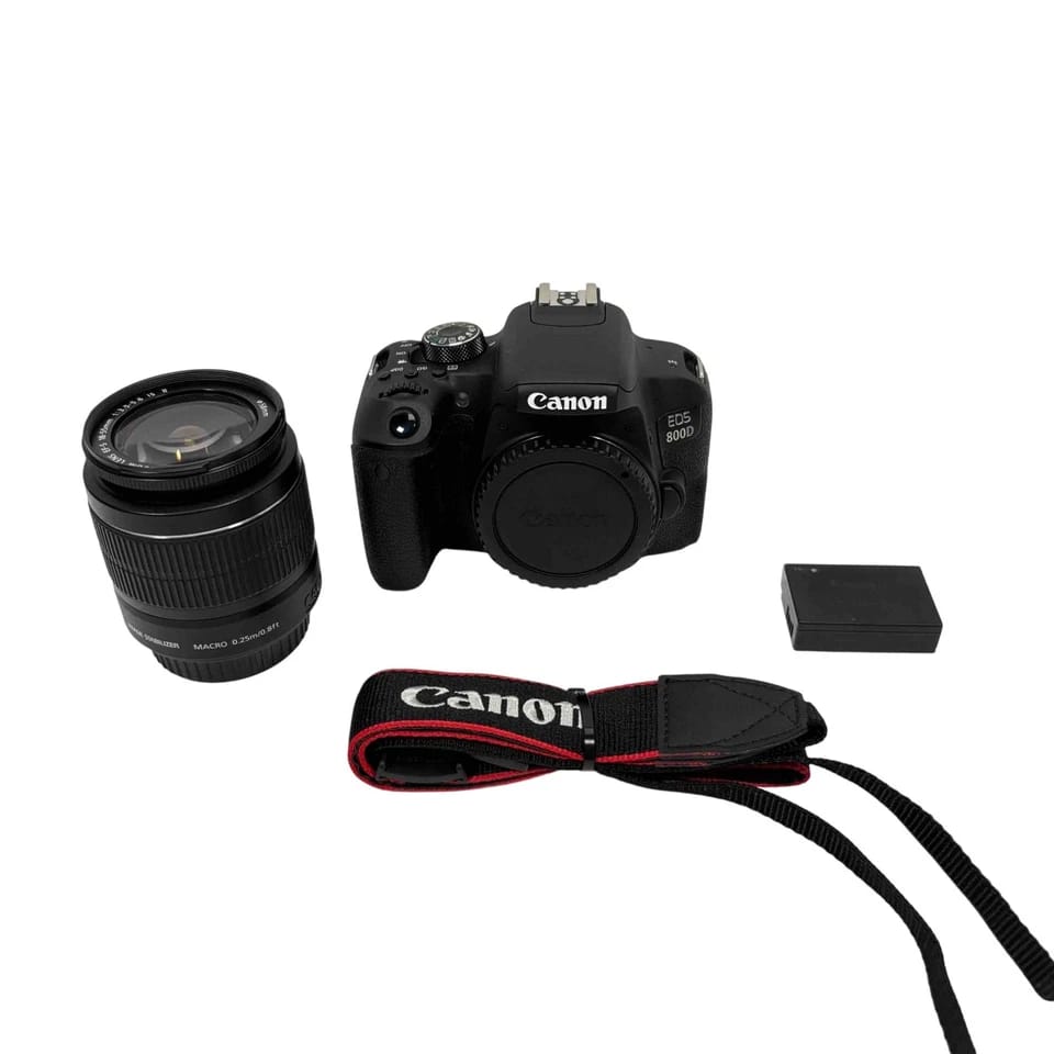 Canon EOS 800D Digital Cameras Black Refurbished - Excellent Body Only