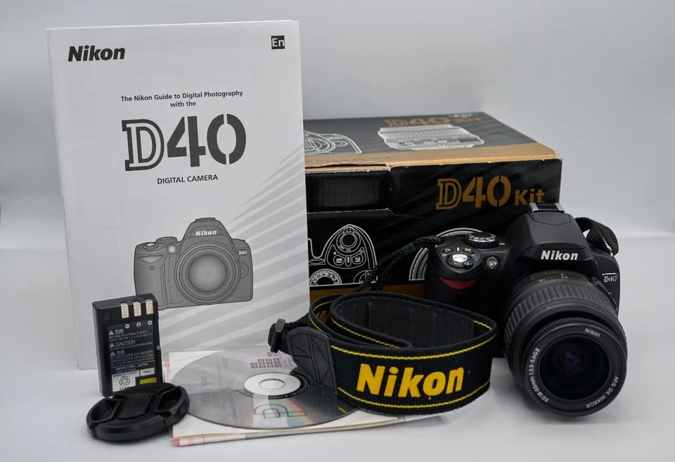 Nikon D40 Digital Cameras Black New Body Only