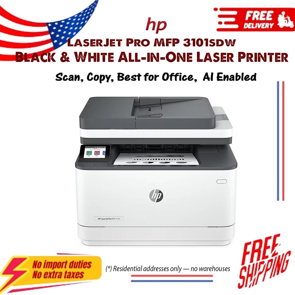 HP 3101sdw Printers Used - Good