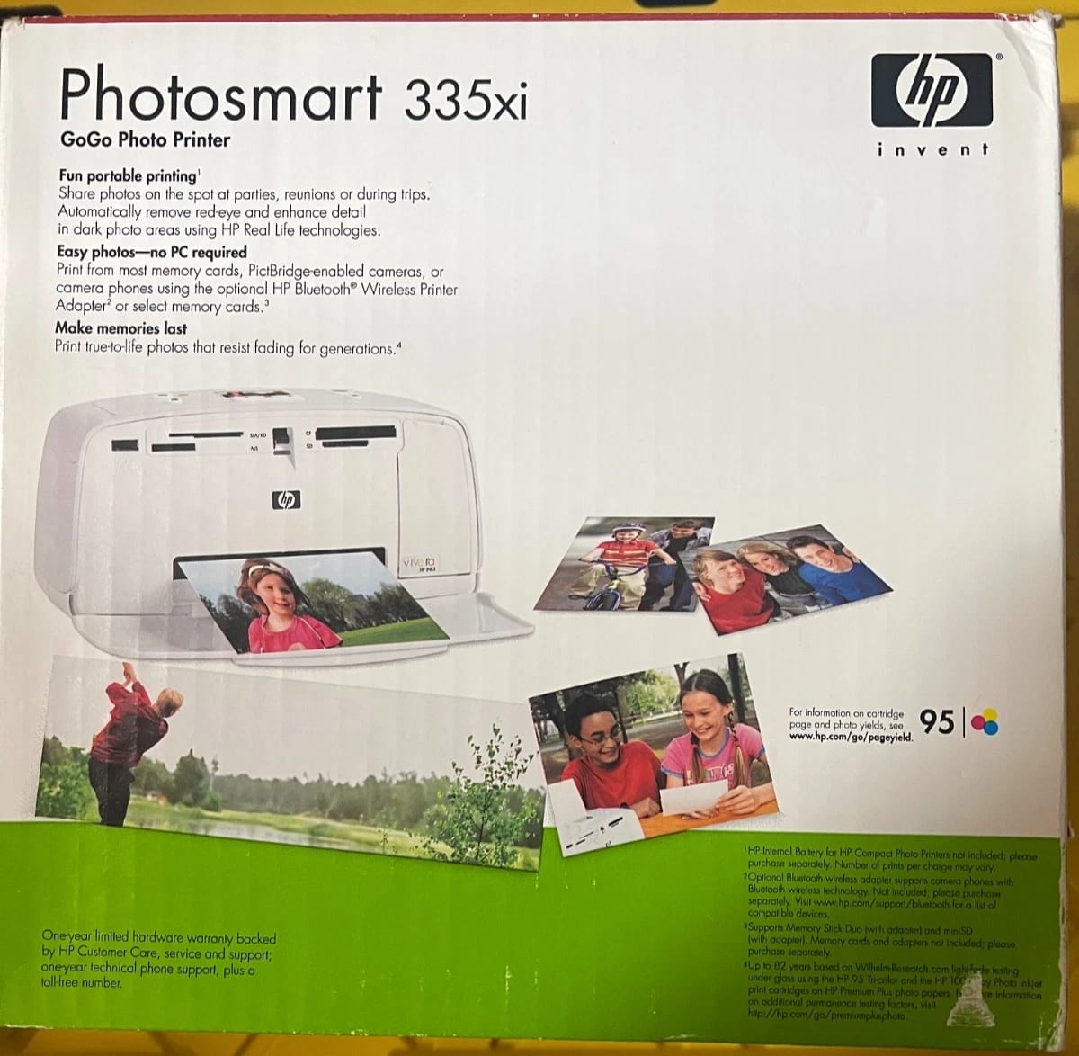 HP PhotoSmart 335xi Printers New