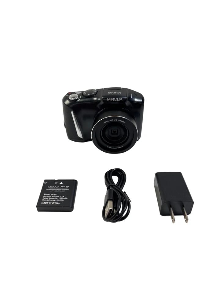 Minolta MND55 Digital Cameras Black New Body Only