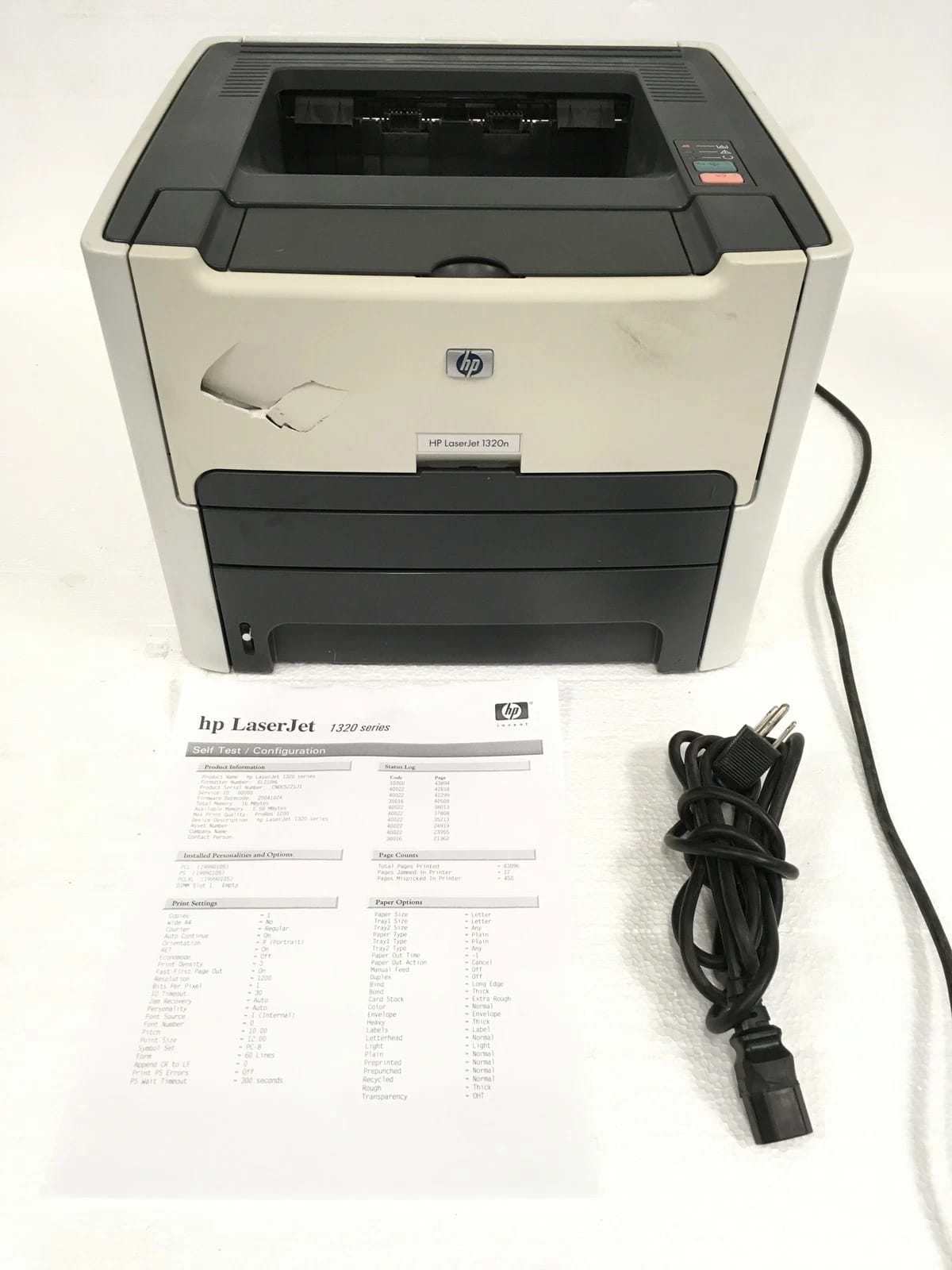HP 1320n Printers Refurbished - Excellent