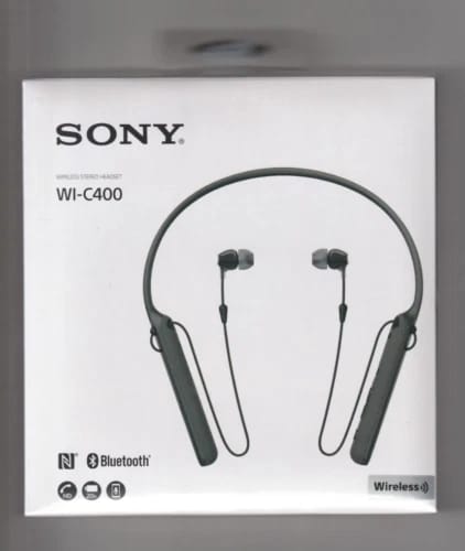 Sony WIC400B.CE7 Headphones & Earbuds Black New