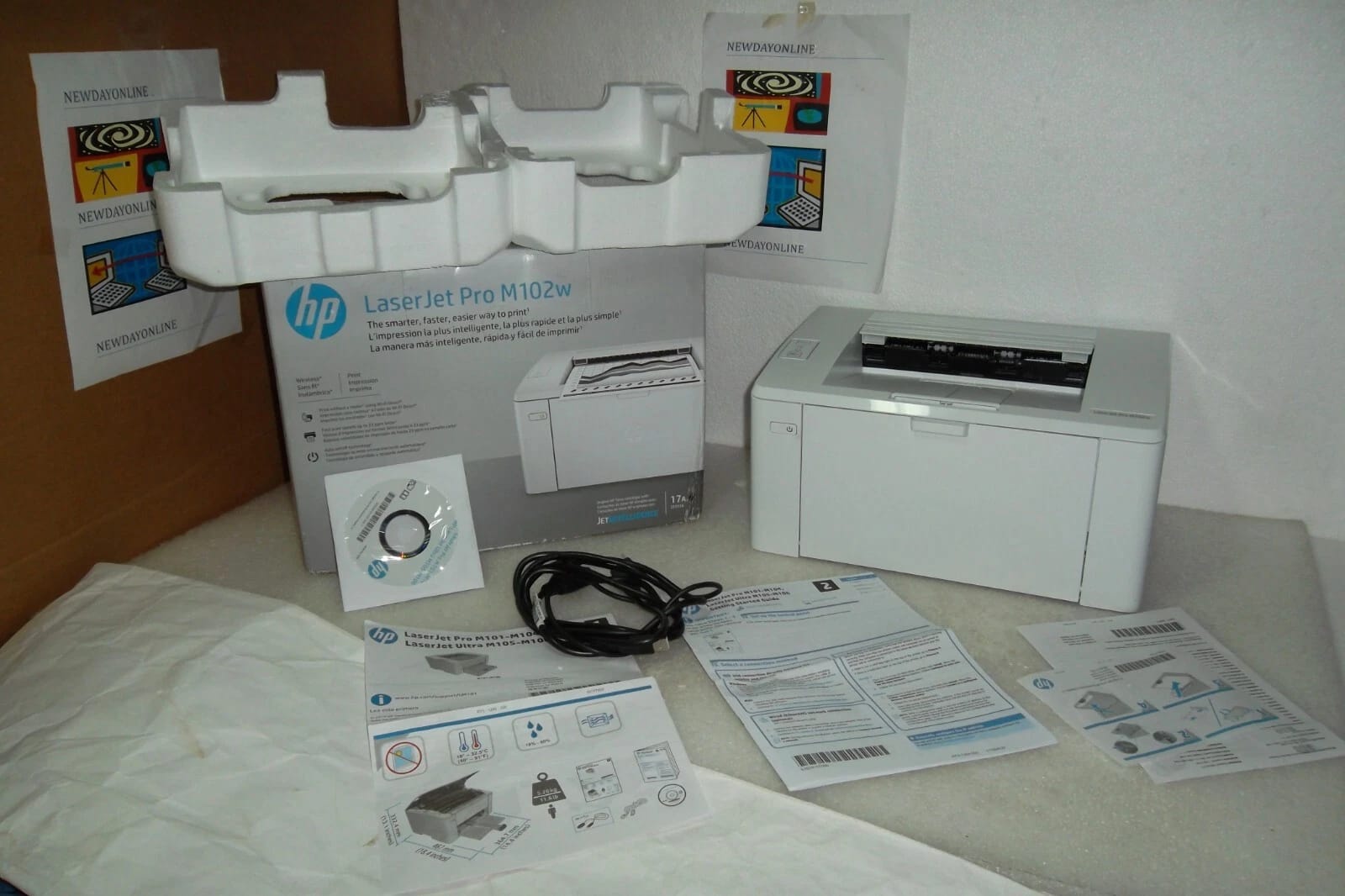HP Laserjet Pro M102w Printers New