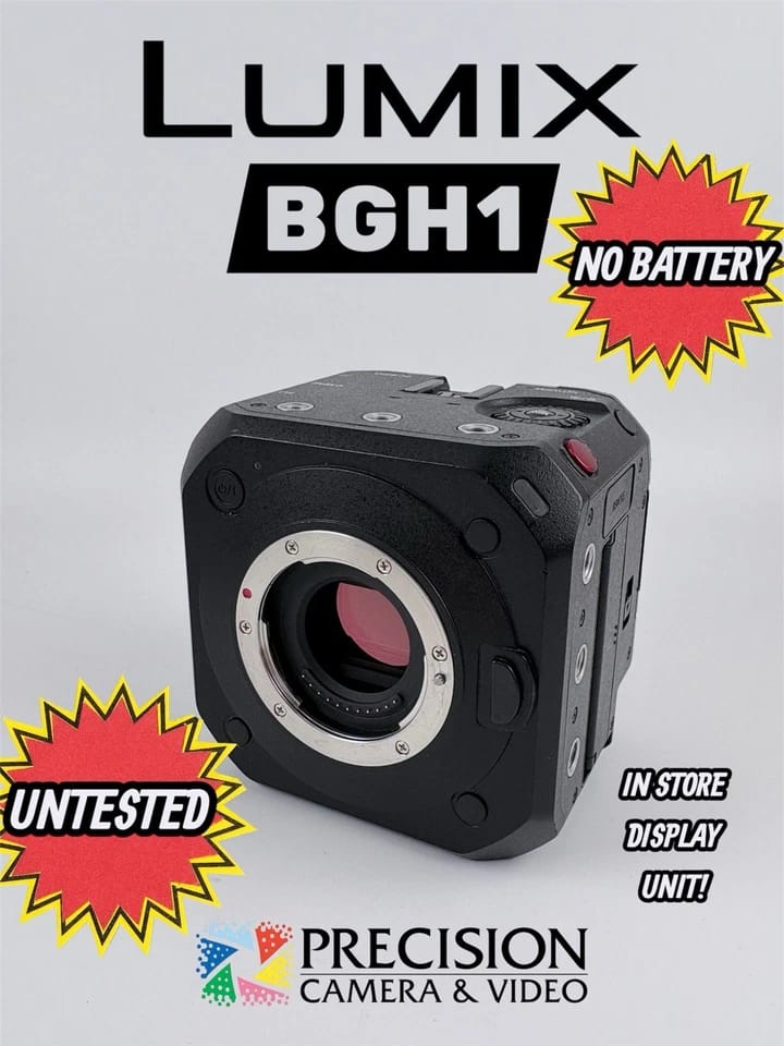 Panasonic LUMIX BGH1 Digital Cameras Black Used - Good Body Only