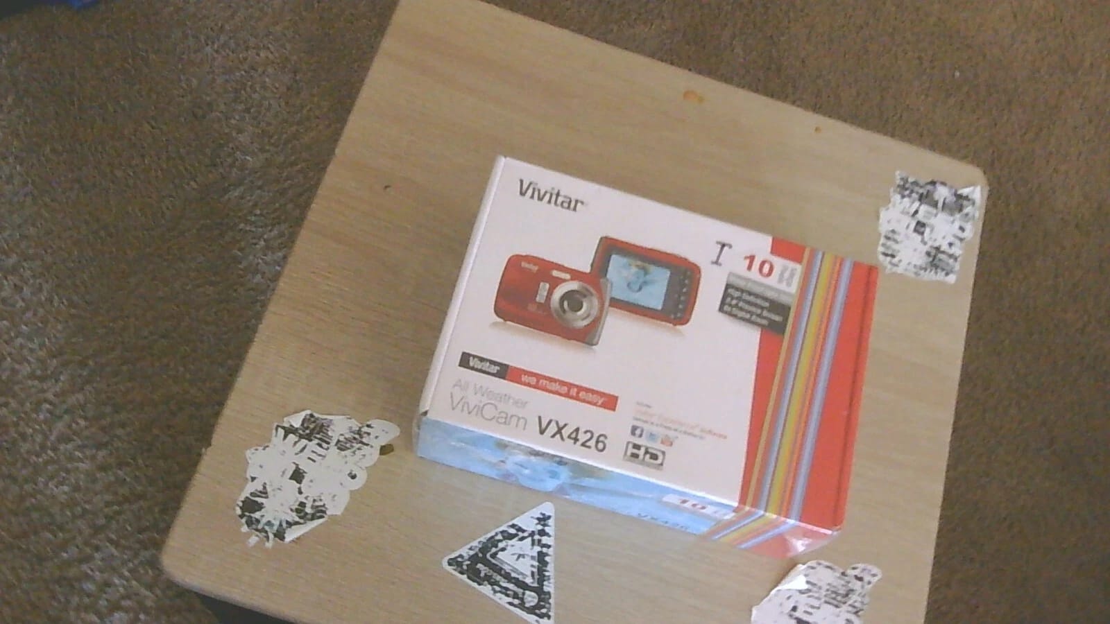 Vivitar VX426 Digital Cameras Red New Body Only