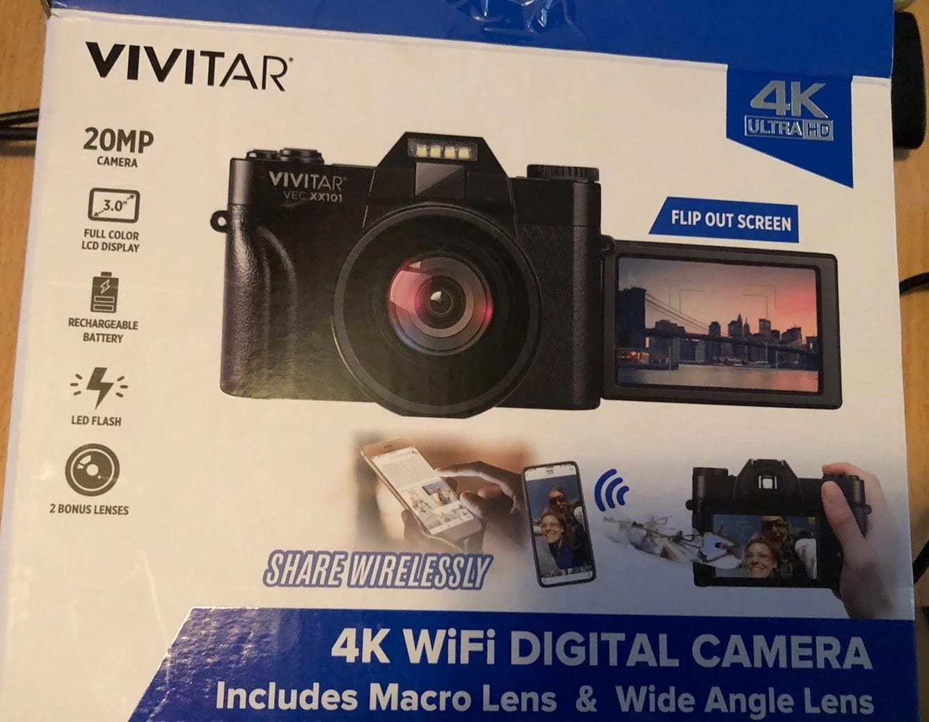 Vivitar Vivicam 8400 Digital Cameras Black Open-Box Excellent Body Only