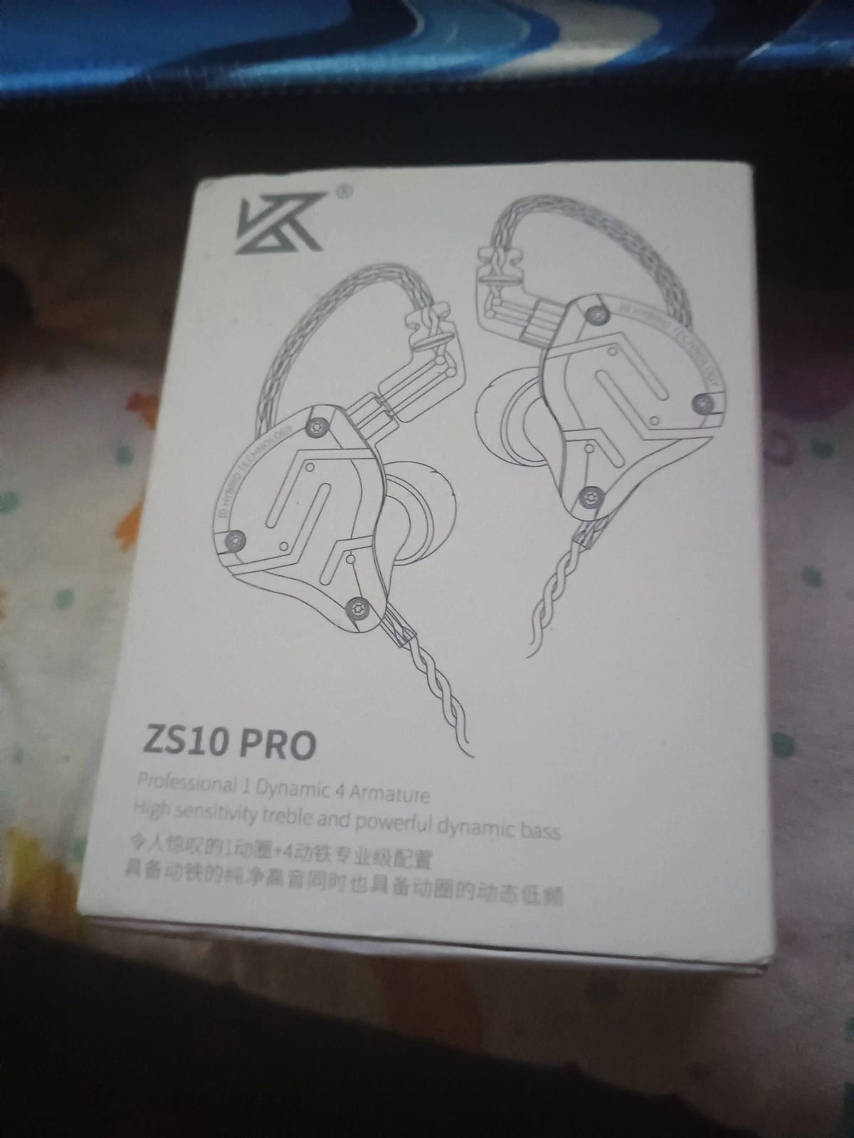kz ZS10 Pro Headphones & Earbuds Black New