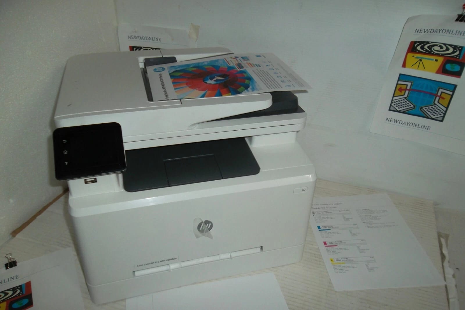 HP Color LaserJet MFP M281fdw Printers Used - Good
