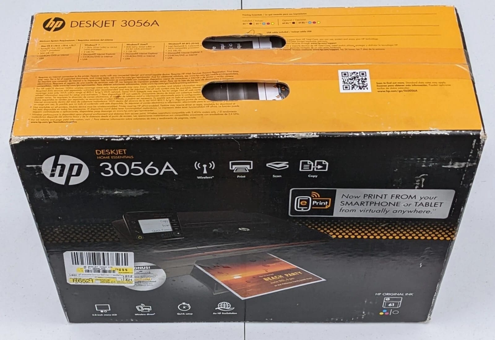 HP 3056A Printers Open-Box Excellent