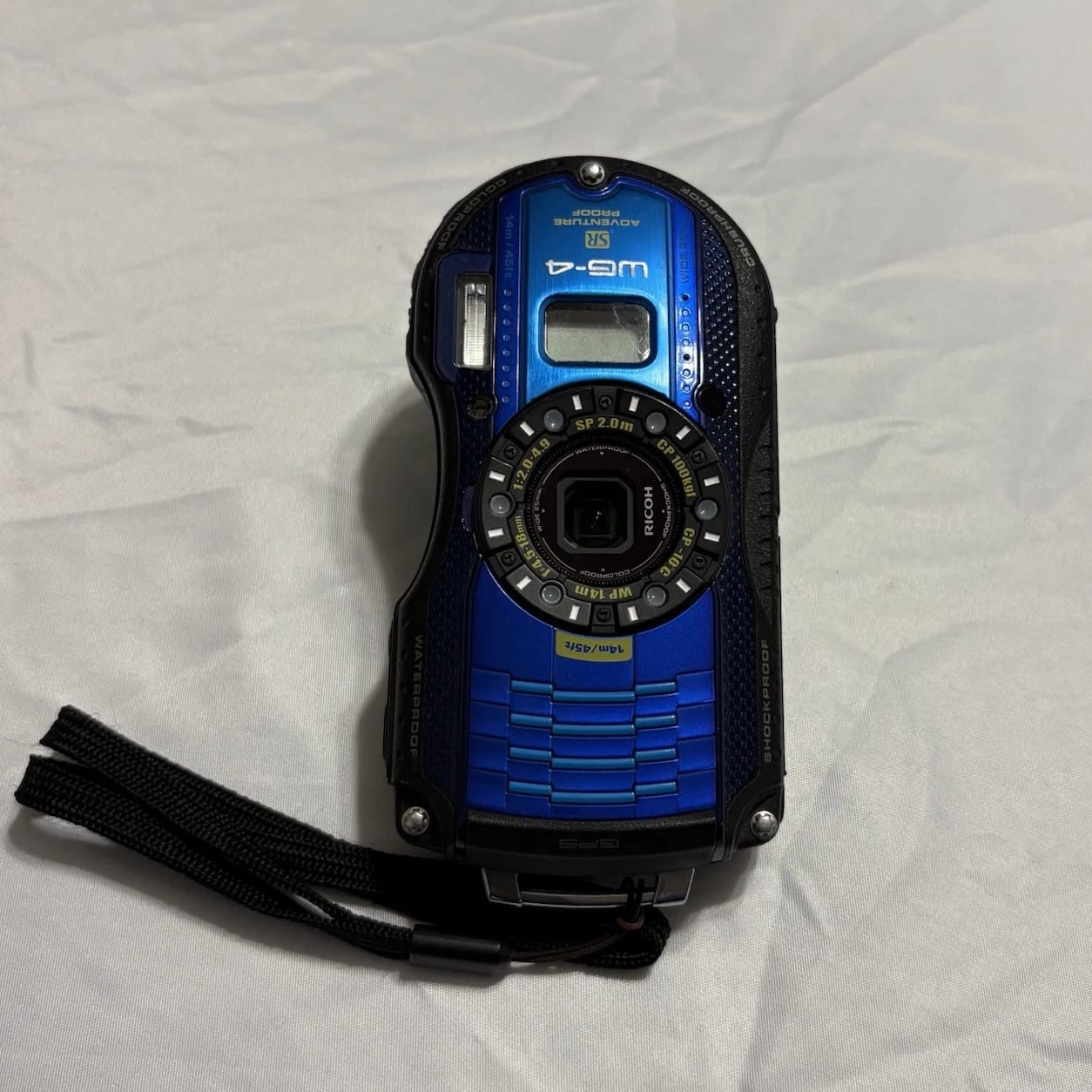 Ricoh WG 4 Digital Cameras Black New Body Only