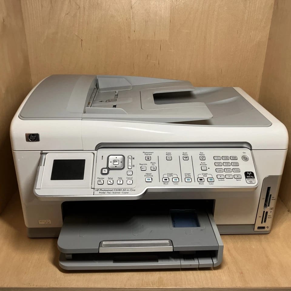 HP PhotoSmart C6180 Printers Used - Good
