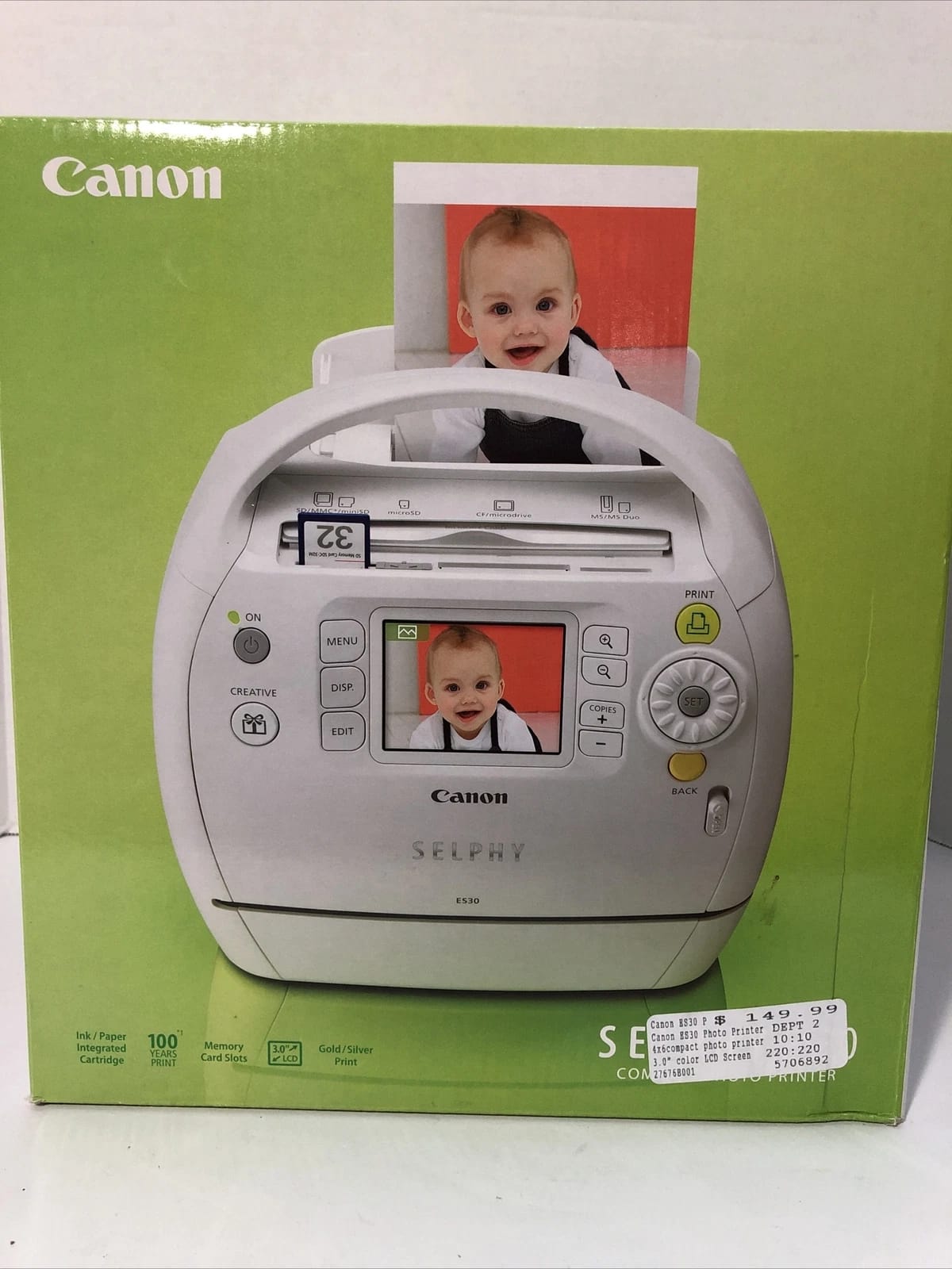 Canon SELPHY ES30 Printers Open-Box Excellent