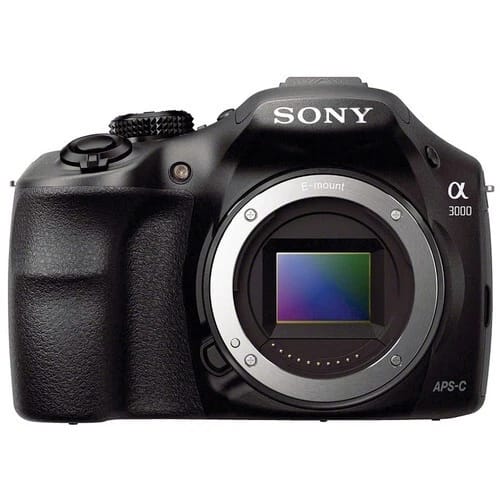 Sony Alpha 3000 Digital Cameras Black New w/ 18-55mm Kit