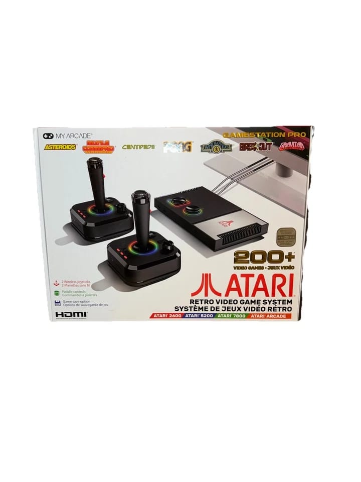 Atari Atari Official 2600+ Console & Joystick Video Game Consoles