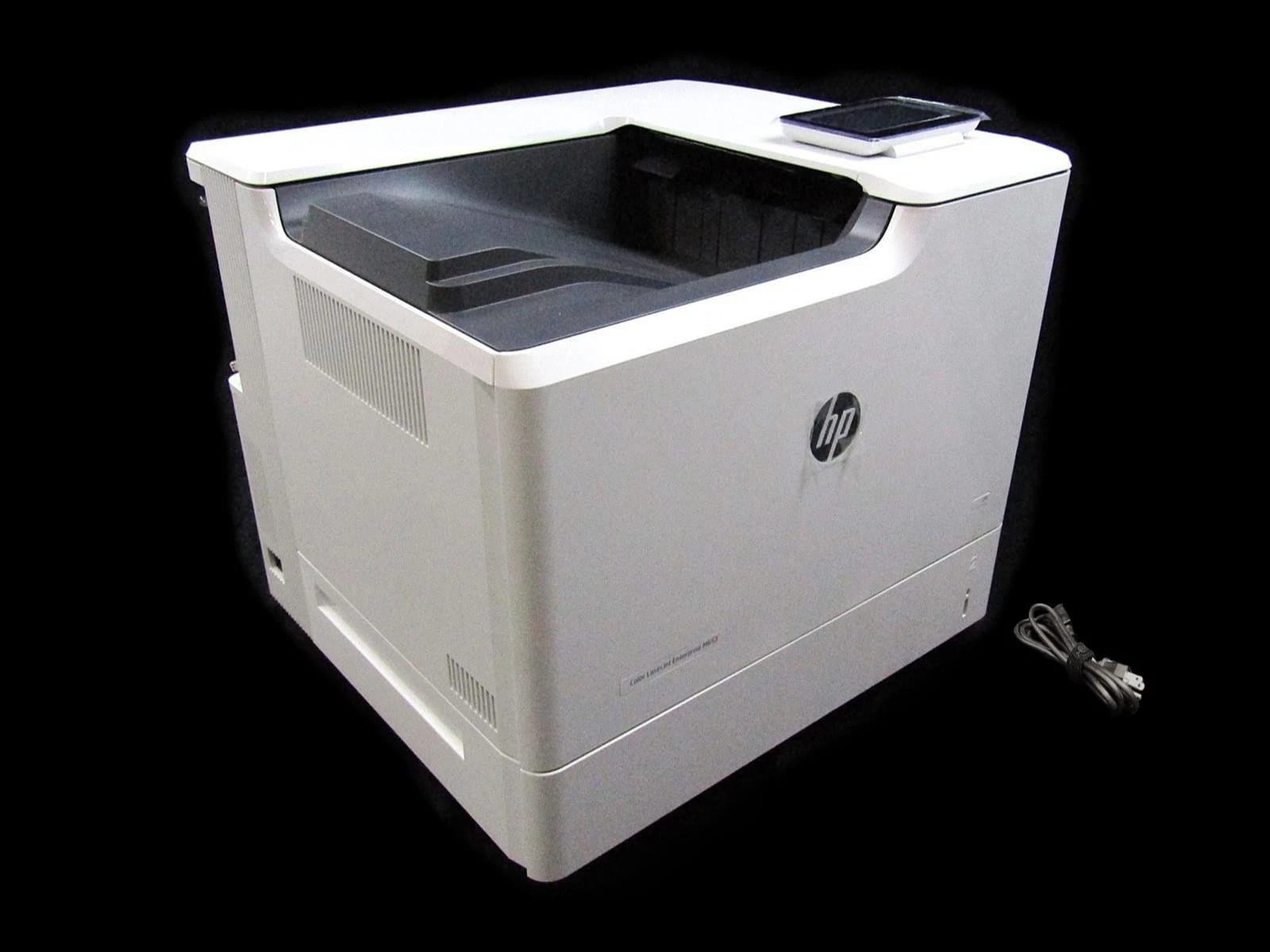 HP LaserJet Enterprise M653dn Printers Used - Like New