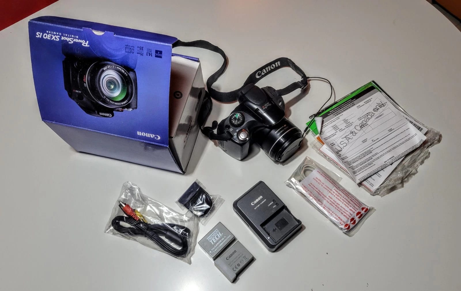 Canon PowerShot SX30 Digital Cameras Black Used - Good Body Only